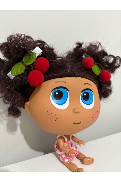 hazztasarım 2-Pack Girl's Cherry Buckle