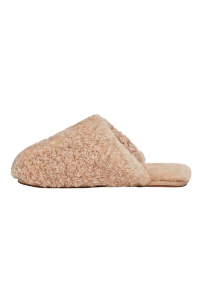 UGG W MAXI CURLY SLIDE SAND (KUM RENGI) 1133151