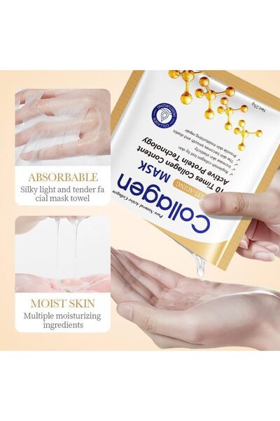 SADOER Korean Skin Care Mask - 3 Pieces - Anti-Aging & Moisturizing