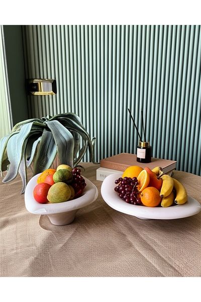 AstreHome Pure Series Ceramic Fruit Bowl-Cookie Bowl-Decorative Object-Special Presentation Bowl
