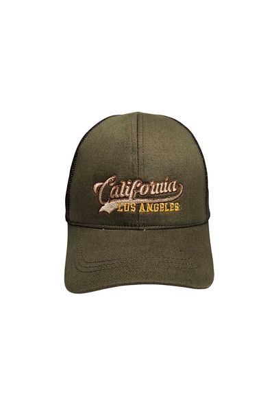 Kitti Spteks Kitti 4-8 Years Old Boy Khaki Color Printed Figured Summer Hat