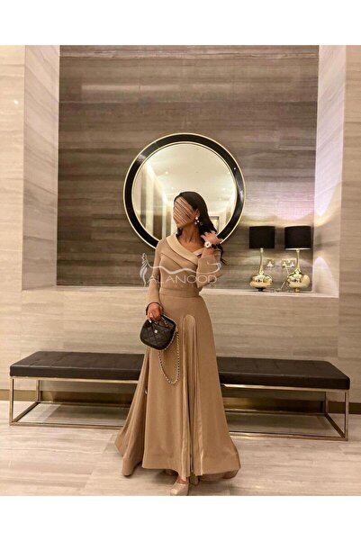 ALANOOD FASHION Elegant and modest evening dress in three colors