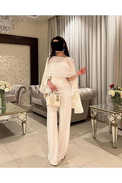 ALANOOD FASHION Luxury white two-piece jumpsuit