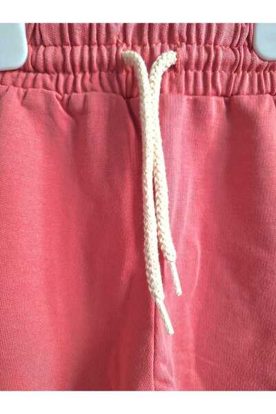 Nimini Kids Mevsimlik Rahat Bağcık Detaylı Bebek Çocuk Lastikli Pantolon Eşofman Altı