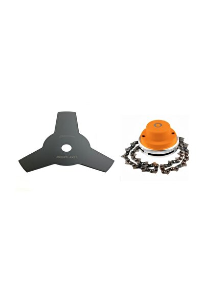 roys Zincirli Canavar Başlık ve Üçgen Bıçak Tırpan