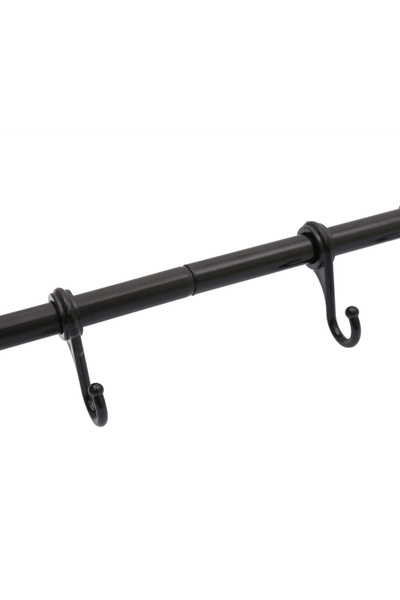 SESA MOBİLYA AKSESUARLARI Kahve fincan ve kaşıklık askılığı, 50cm 6 adet kanca duvara monte askılık