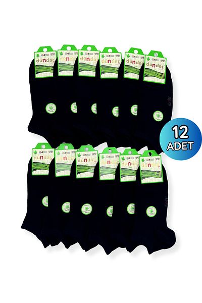 Dündar Women's Bamboo Booties Socks 12-pack