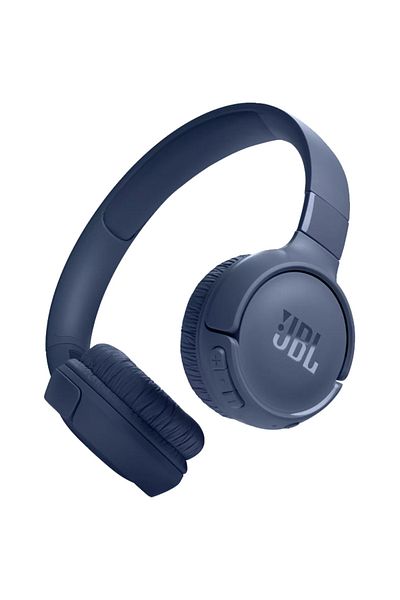 JBL Over-ear Headphones Tune 520bt Wireless, Pure Bass, Bluetooth 5.3, Vocal Assistant, Blue