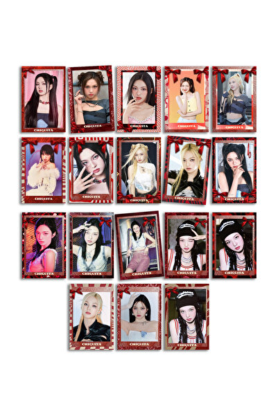 Güneş Kırtasiye BABYMONSTER Chiquita 18 Adet Fotokart Set 300gr Fotoğraf Kağı...