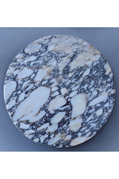 Pergamon Marble & Design Mermer sehpa üstü Afyon Mermeri Ayaksız model sadece...