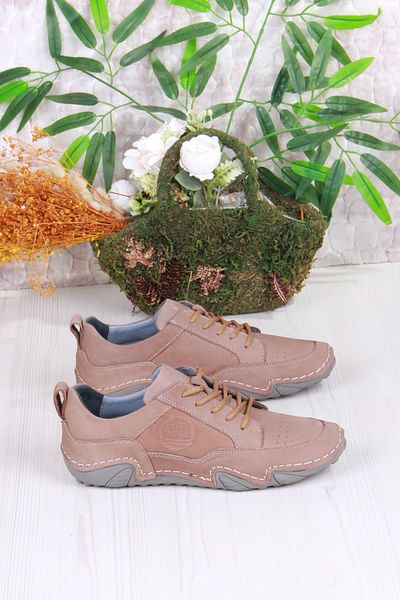Mehmet Mete 42325 Comfort Comfortable Flexible Genuine Leather Men's Shoes