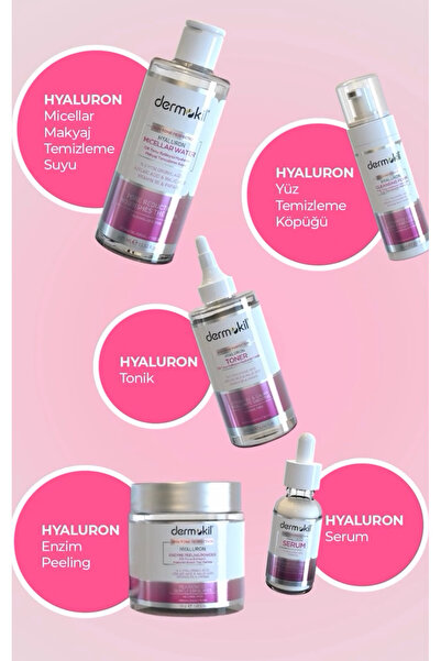 Dermokil Hyaluron Cilt Aydınlatıcı Ve Nemlendirici 5’Li Avataj Set