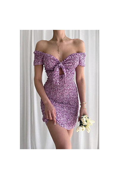 Baya Butik Kadın Gipeli Mini Elbise