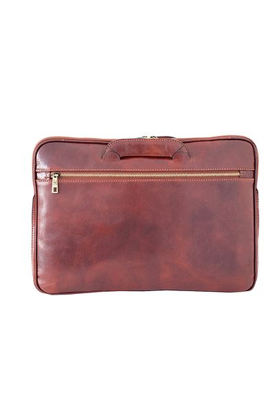 UTIL LAND FASHION Genuine vachetta leather briefcase, S161