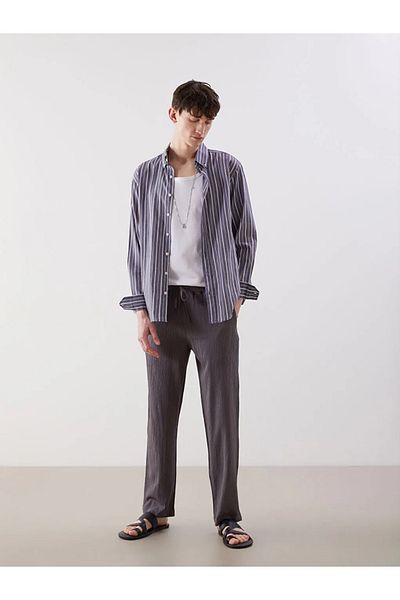 LC Waikiki Xside Gray Comfortable Fit Men's Trousers