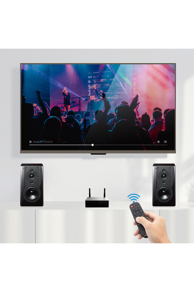 Nobrand Streamer audio cu amplificare 2x50W Arylic A50+, LAN, Wi-Fi, Bluetooth, Multiroom
