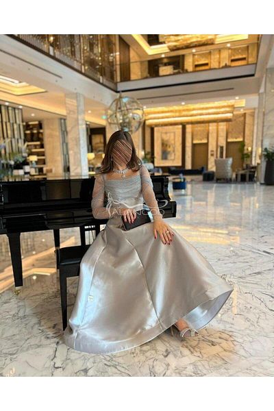 ALANOOD FASHION فستان سهرة