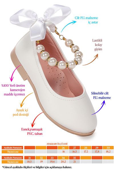 Kiko Kids Balerina pentru fetiță Skin Pearl elastică Arç 01