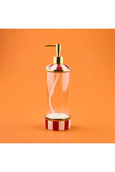 ASPARTAM Maura Rossa Single Glass Soap Dispenser - Colorful / Yellow - 540 ml