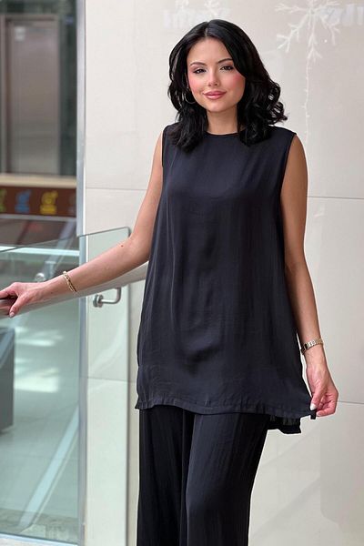 Ceremony Memory Cupra Sleeveless Short Inner Tunik