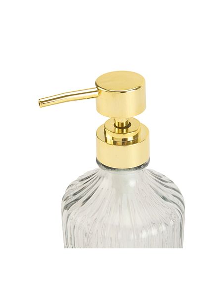 ASPARTAM Soap Glass Liquid Soap Dispenser - - 18X9 cm