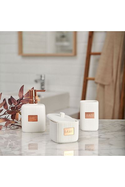 ASPARTAM Mauro 3-Piece Bathroom Accessory Set