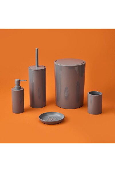 MATMEL Flores 5'li Banyo Seti - Gri
