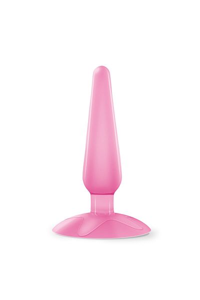Crushious Jucarie Anala pentru Incepatori, Material Jelly Moale. 11 cm, Butt Plug Crushious Jolly, Roz