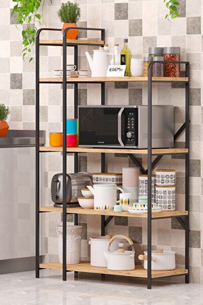 EGEMEV Kahve Köşesi Mutfak Bangosu çok Amaçlı Dolap büyük boy Fırın Dolabı cay kahve Airfryer Dolabı