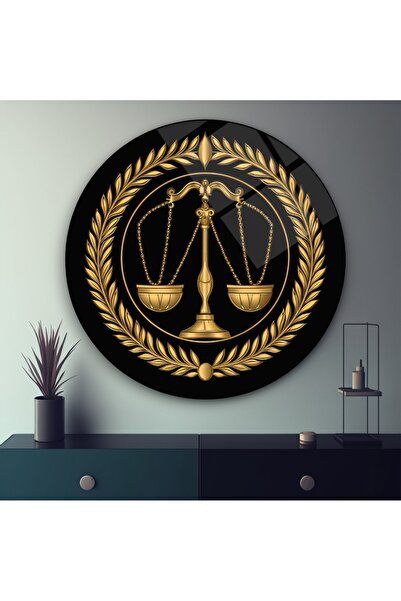 TAULART STOL ZA PRAVOSUĐE LIBRA, OBLIČAN STOL OD LUKSUZNOG STAKLA, MODERAN ST...