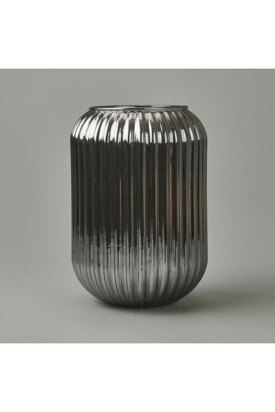 ASPARTAM Deco Line Vase - Smoked - 20 cm