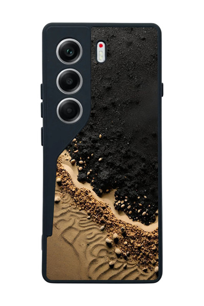 TECNO Camon 40 Siyah Silikon Kılıf Çiziklere ve Darbelere Karşı Koruma