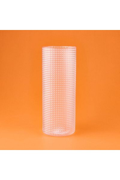 ASPARTAM Deco Crystal Vase - Transparent - 29 cm