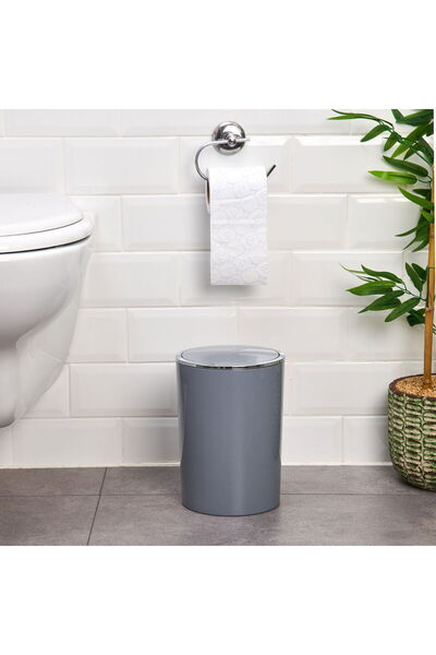 MATMEL Lenox Trash Can - Gray - 6 Lt