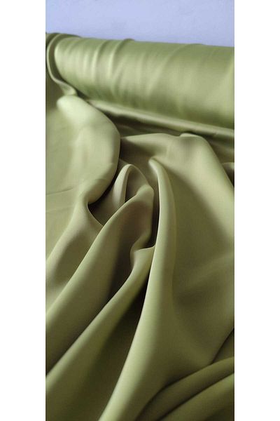 River Fabrics Silk Textured Satin Pistachio Green