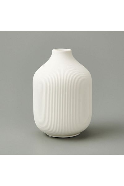 MİEN Mien Arina Vase - White - 15X11 cm