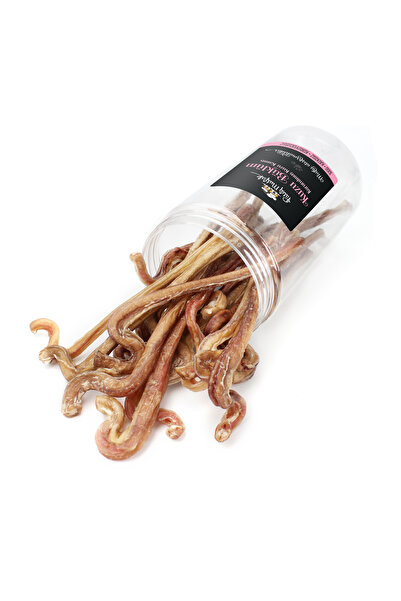 Patili Mutfak Kuzu Büklüm - Kurutulmuş Kuzu Kamış - Köpek Ödül Maması (150 g)