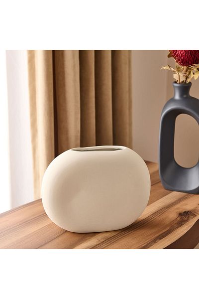 Yedi Home&Decor Yedi Home & Decor Sydney Vase - Cream - 17 cm