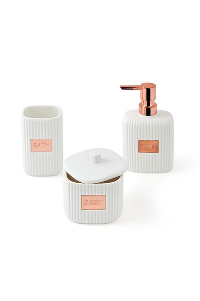 ASPARTAM Mauro 3-Piece Bathroom Accessory Set