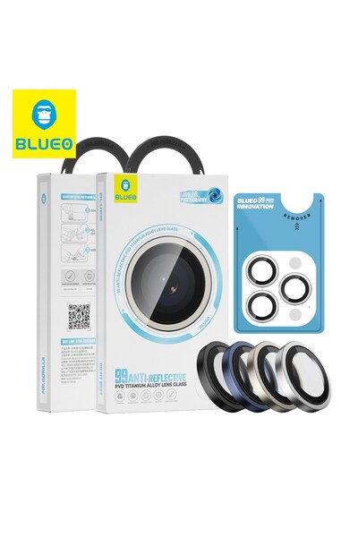BLUEO 99AR iPhone 15 Pro Uyumlu %99 Kararma Engelleyici Profesyonel Fotoğrafç...