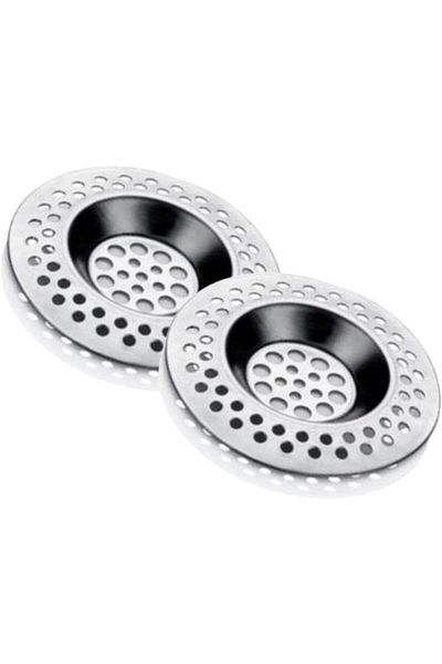 STOREMAX Srt Sink Strainer Sink Drainer Set of 2 8cm Practical Kitchen Tool Bathroom/Tub Holes Drain Tem