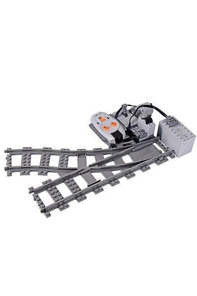 Choice Turn Right Moc City Train Rail Crossing Tracks Set Stud Gap Triple Switch Bricks Building Blocks Tec