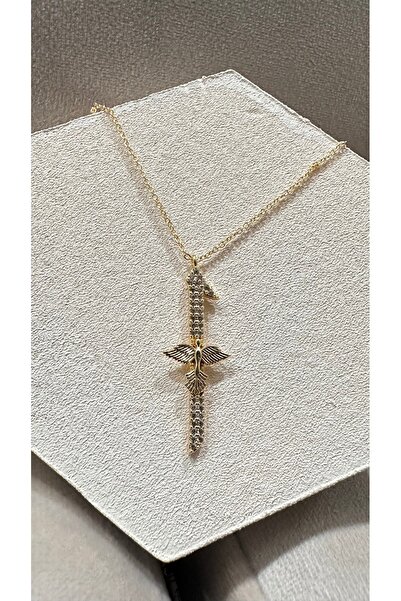 Victoria Elif & Anka Kuşu Çelik Kolye