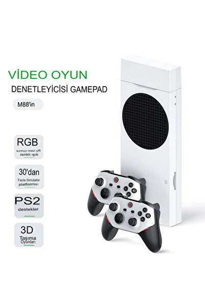 Corsair M88 Yeni Nesil 4K 3D TV HDMI 128GB RGB Şarjlı Oyun Kolu Video Oyun Ko...