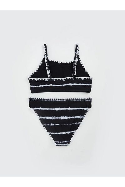 LC Waikiki LCW Kids Μαύρο Γρήγορο Στέγνωμα UV Προστασία για κορίτσια μπικίνι
