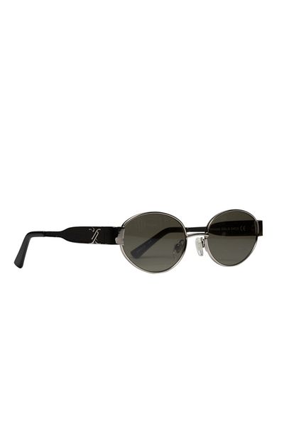Daniel Klein New Season Women's Oval Metal Frame Polarized Sunglasses