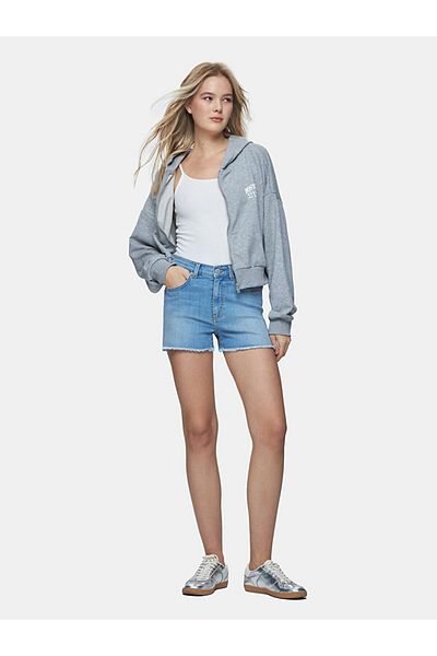 Ltb Pantaloni scurți din denim cu talie înaltă Carola