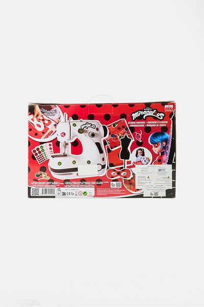 ZAG Heroez Miraculous Mini Marinette Atelier Dual Speed Portable Sewing Machine