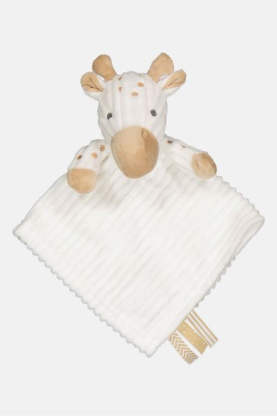Snuggle Tots Fleece Soft Baby Comforter Cuddle Blanket, White
