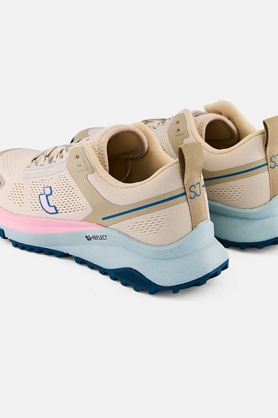 SJ Women Lace Up Running Shoes, Beige